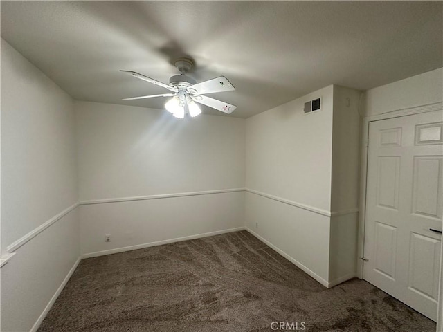 21643 Spice Ct, Saugus, CA 91350 - empty room with carpet floors and a ceiling fan