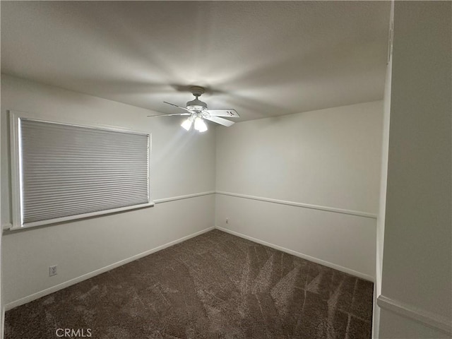 21643 Spice Ct, Saugus, CA 91350 - carpeted empty room featuring a ceiling fan and baseboards