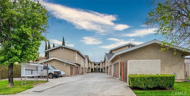 view of street with driveway