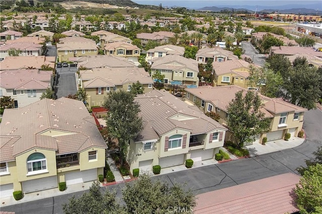 27518 Hazelhurst St Unit 1, Murrieta, CA 92562 - aerial view of residential area featuring a mountain backdrop