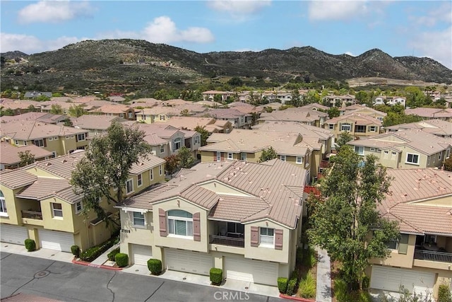 27518 Hazelhurst St Unit 1, Murrieta, CA 92562 - aerial view of residential area with a mountain backdrop