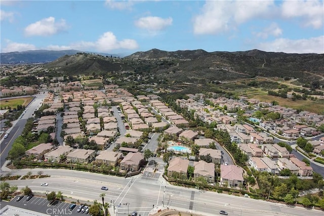 27518 Hazelhurst St Unit 1, Murrieta, CA 92562 - aerial view of residential area with mountains
