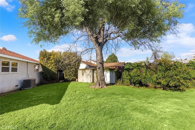 228 S Norman Ave, Fullerton, CA 92831 - view of yard with central AC unit