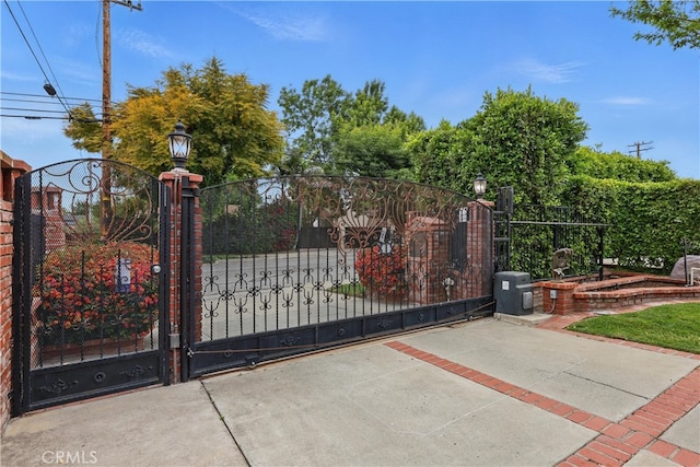 view of gate