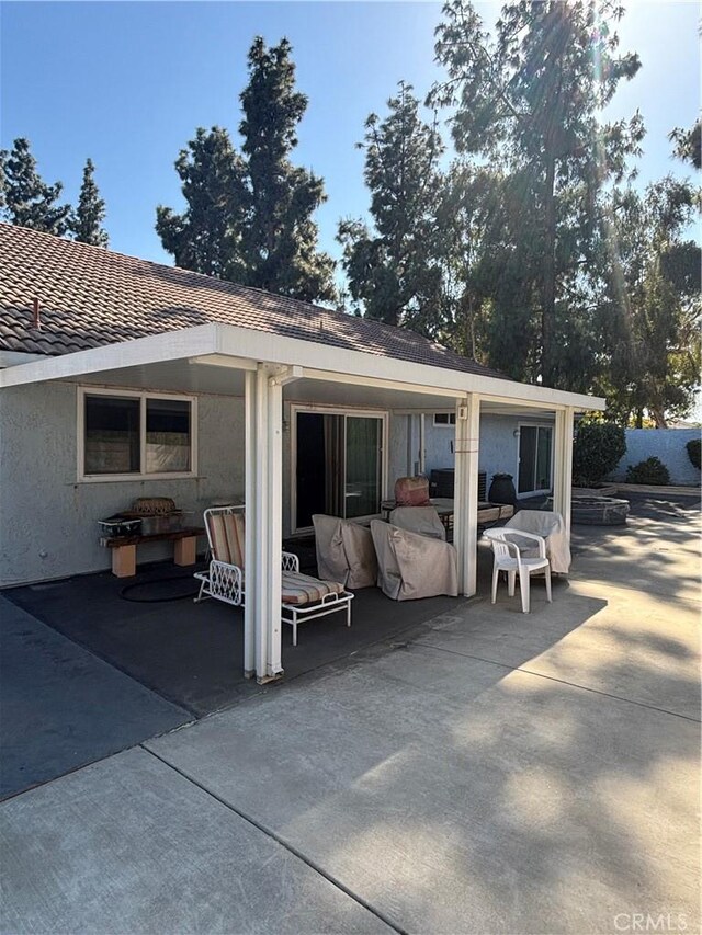 1193 W Molly Ct, Upland, CA 91786 - view of patio featuring an outdoor living space