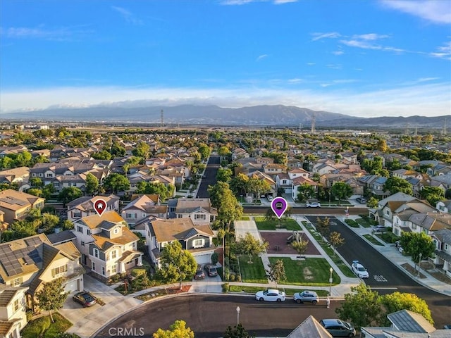 15785 Approach Ave, Chino, CA 91708 - aerial view of residential area with a mountain backdrop