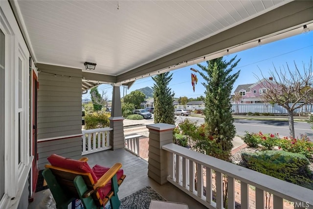 1339 Higuera St, San Luis Obispo, CA 93401 - balcony featuring a residential view and a porch