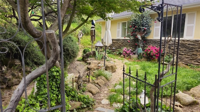 view of yard
