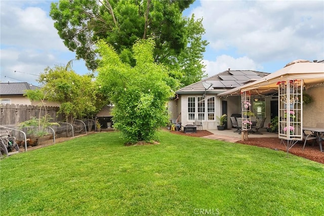 226 Stony Creek Dr, Orland, CA 95963 - view of yard featuring a patio and fence private yard