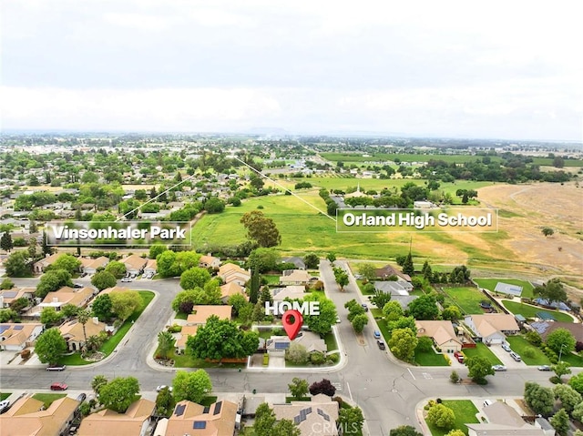 226 Stony Creek Dr, Orland, CA 95963 - aerial view featuring a residential view