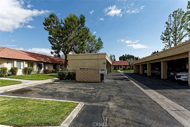 exterior space featuring a residential view