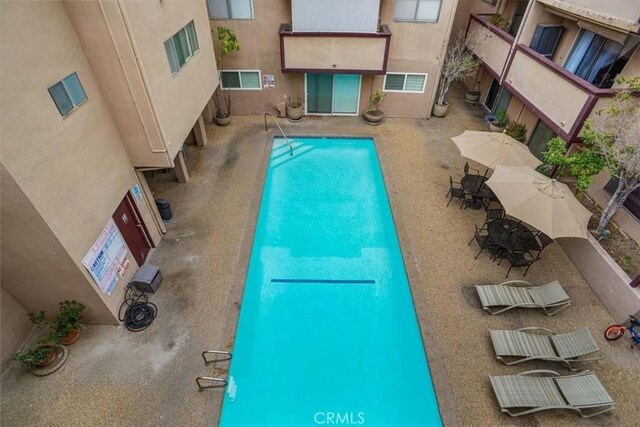 310 N Jackson St Unit 330, Glendale, CA 91206 - view of swimming pool with a patio area and a fenced in pool