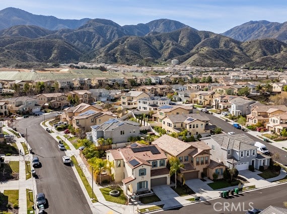 25889 Basil Ct, Corona, CA 92883 - aerial view of residential area with mountains