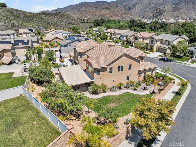 25889 Basil Ct, Corona, CA 92883 - aerial view of residential area with a mountainous background