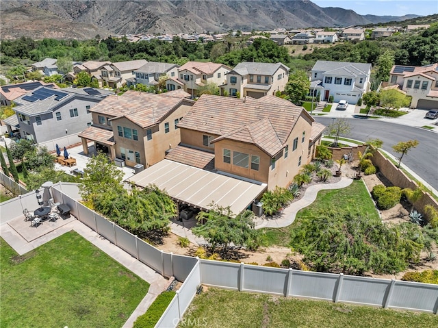 25889 Basil Ct, Corona, CA 92883 - aerial perspective of suburban area featuring a mountain backdrop