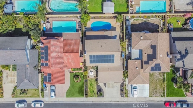 drone / aerial view