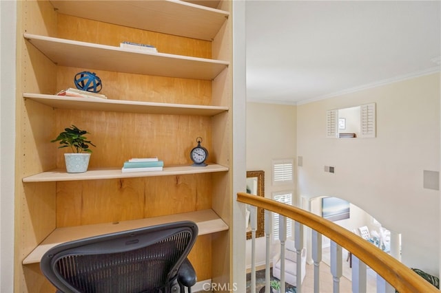20904 Parkside, Lake Forest, CA 92630 - detailed view of ornamental molding and an office area