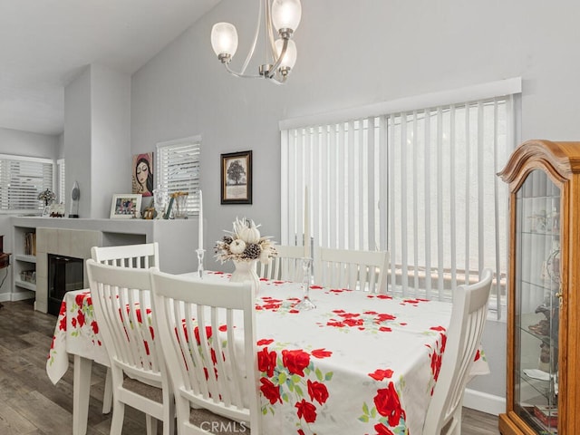41187 Via Cedro, Murrieta, CA 92562 - dining room with wood finished floors and a chandelier