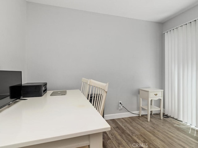41187 Via Cedro, Murrieta, CA 92562 - office featuring wood finished floors and baseboards