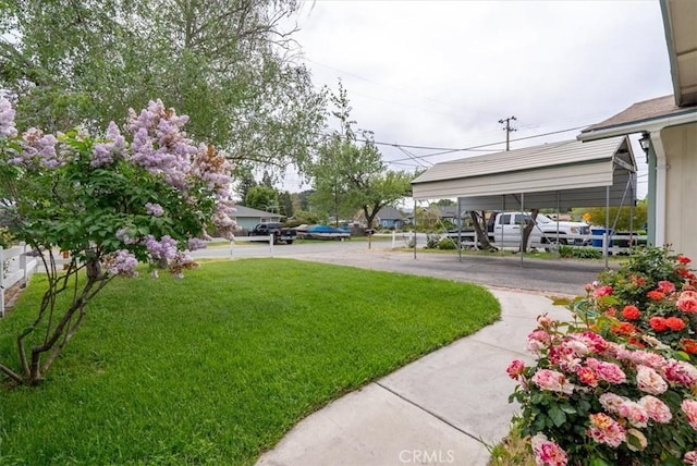 view of yard
