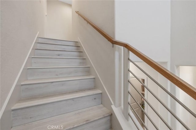 view of staircase