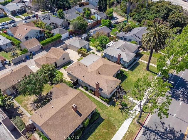2935 Westwood Blvd, West Los Angeles, CA 90064 - drone / aerial view featuring a residential view