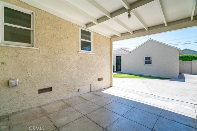 2935 Westwood Blvd, West Los Angeles, CA 90064 - view of patio / terrace with fence