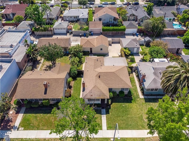 2935 Westwood Blvd, West Los Angeles, CA 90064 - drone / aerial view featuring a residential view