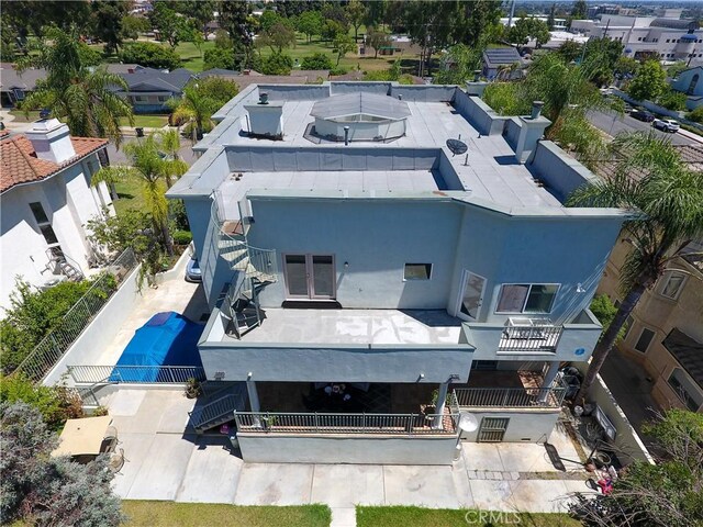 aerial view