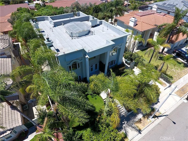 bird's eye view featuring a residential view