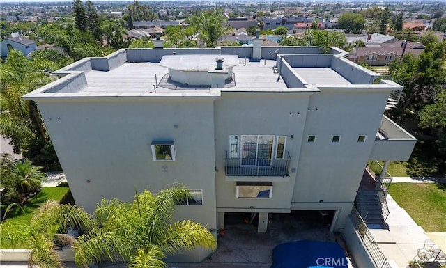drone / aerial view