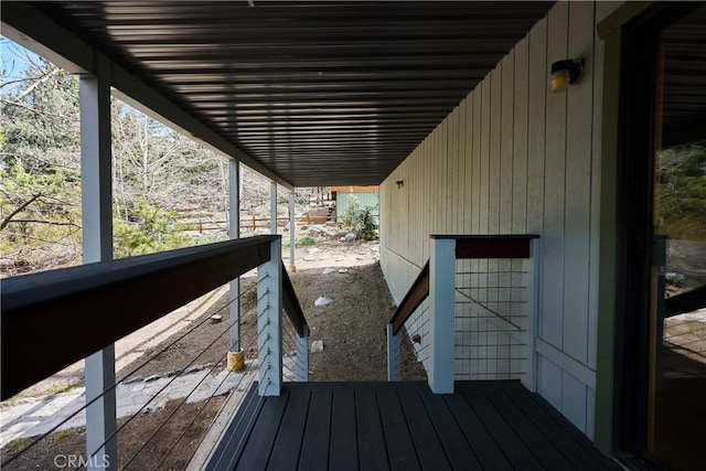 1612 Linden Dr, Pine Mountain Club, CA 93222 - view of wooden terrace