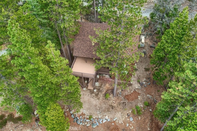 drone / aerial view