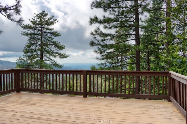 view of deck