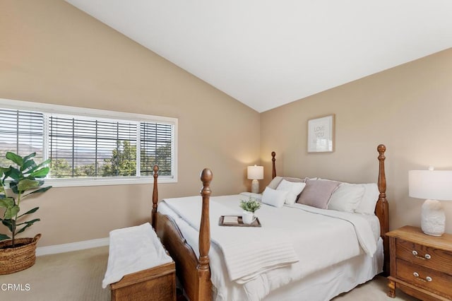 2210 Via Loma, Camarillo, CA 93012 - bedroom with light colored carpet and lofted ceiling