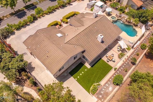 2210 Via Loma, Camarillo, CA 93012 - view from above of property with a pool