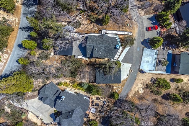 drone / aerial view