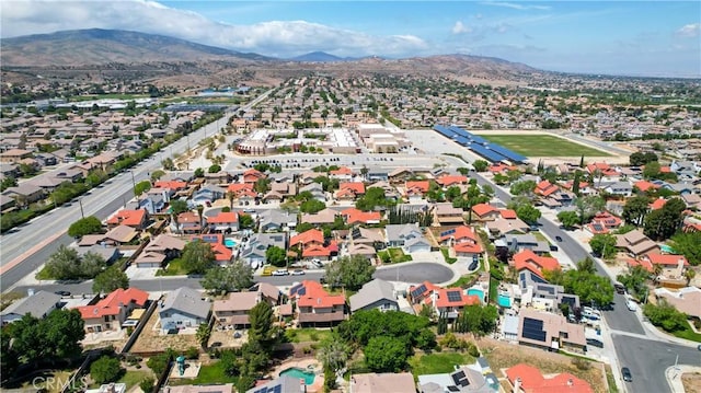 39240 Gunsmoke Ct, Palmdale, CA 93551 - aerial view featuring a mountain view and a residential view