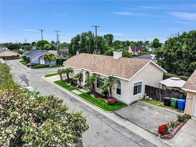 6845 Shubin Ln, Whittier, CA 90606 - aerial view