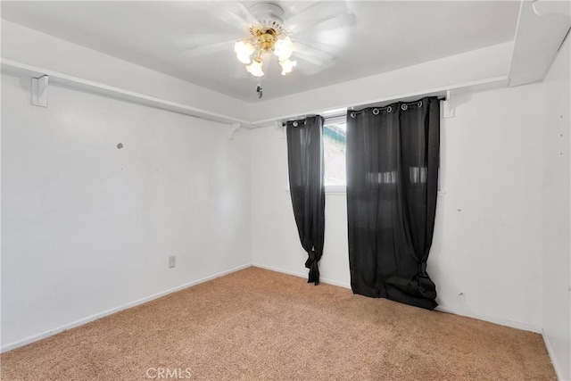 1844 Alston Ave, Colton, CA 92324 - spare room with light carpet and ceiling fan