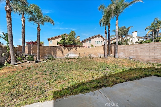 5332 Trailhawk Ave, Fontana, CA 92336 - view of yard with a fenced backyard
