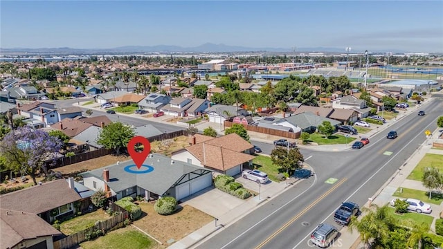 23607 Dracaea Ave, Moreno Valley, CA 92553 - aerial perspective of suburban area