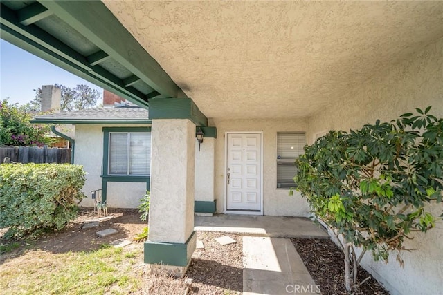 23607 Dracaea Ave, Moreno Valley, CA 92553 - entrance to property with stucco siding