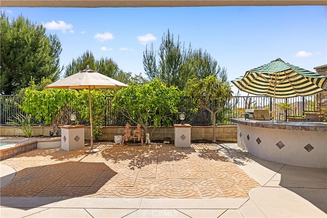 17265 Blue Spruce Ln, Yorba Linda, CA 92886 - view of patio featuring fence
