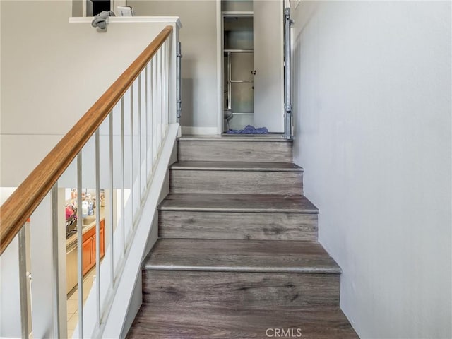 820 W Compton Blvd Unit 5, Compton, CA 90220 - stairs with wood finished floors