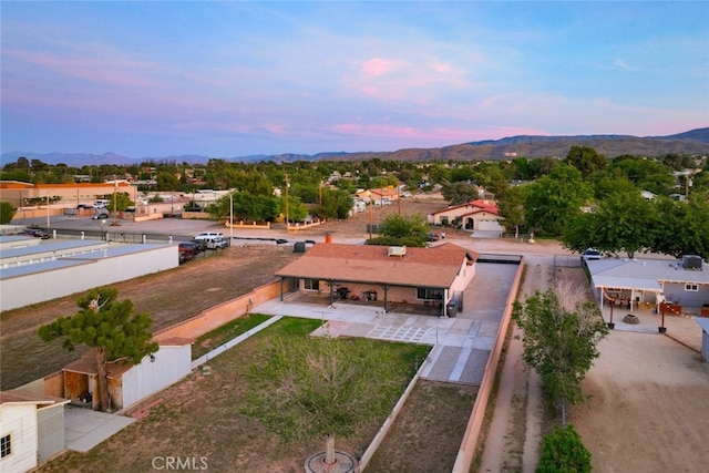 5111 W W Ave M2, Lancaster, CA 93536 - aerial view at dusk of a mountain view