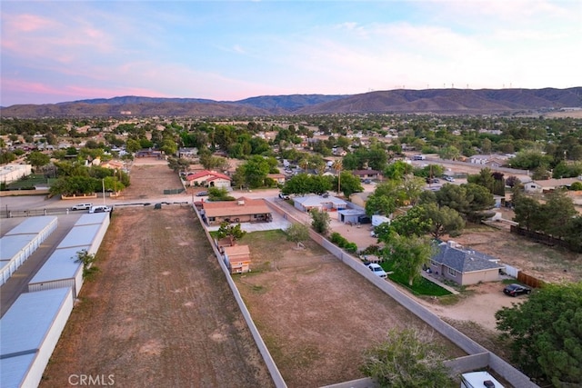 5111 W W Ave M2, Lancaster, CA 93536 - aerial perspective of suburban area featuring a mountainous background