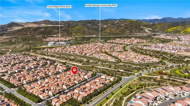 111 Messenger, Irvine, CA 92618 - birds eye view of property featuring a residential view and a mountain view