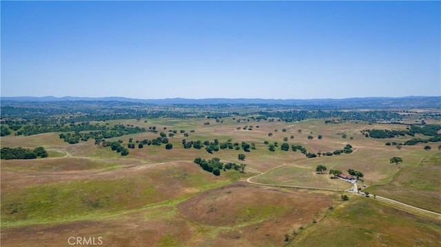 1975 Hidden Acre Ln, Paso Robles, CA 93446 - birds eye view of property with a mountain view