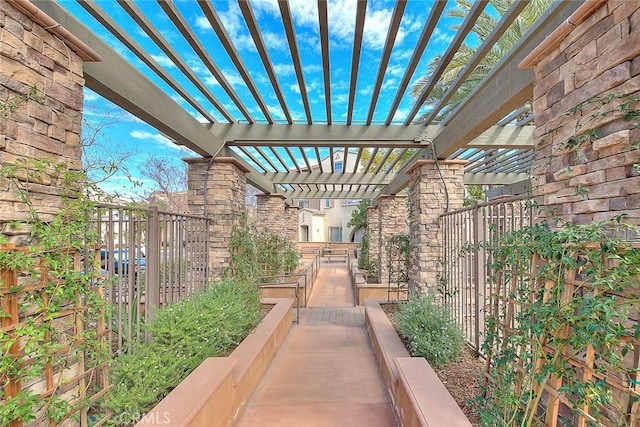 44936 Honey Locust Dr, Temecula, CA 92592 - exterior space featuring a pergola